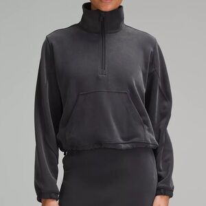 lululemon athletica Black Half-Zip Pullover